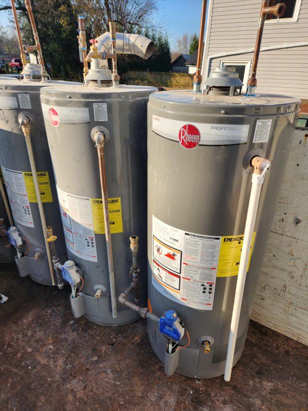 Rheem Natural gas water heaters