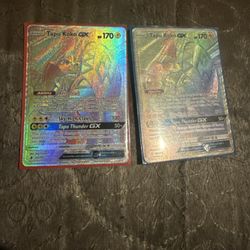 2017 Pokemon Sun And moon Tapu Koko Gx #153 2 Of Them 