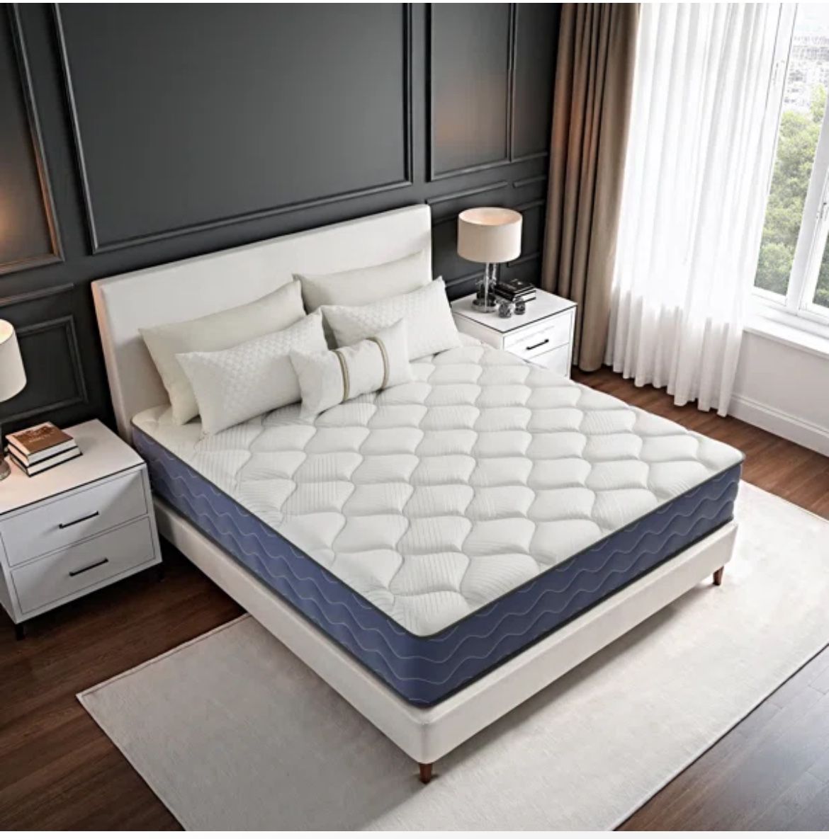 King Mattress – Like New, Under 1 Year Old (Available February)