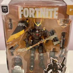 Fortnite Legendary Series Sentinel (Dark) 6in Figure With Harvesting Tools, Weapons, and Back Bling