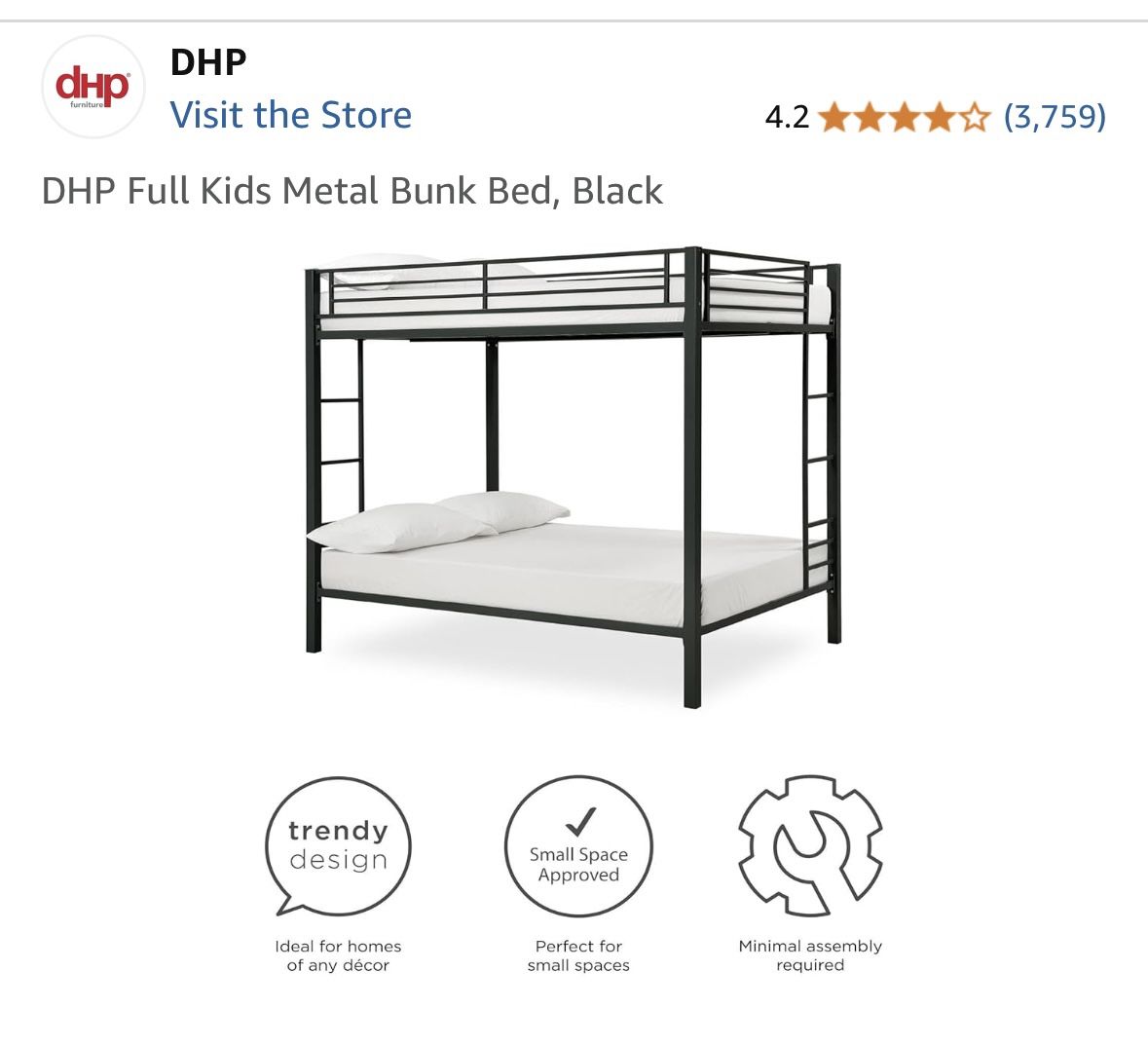 Full Size Bunk Bed FREE