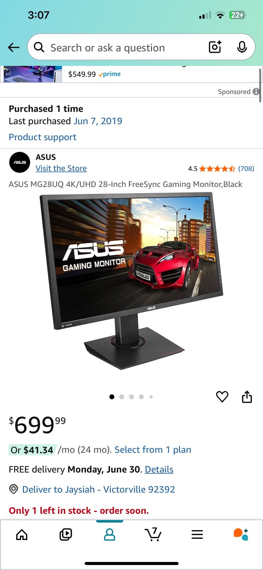 Asus Monitor