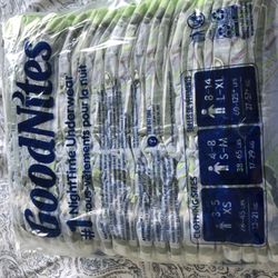 Kids Night Time Underwear Size S/M