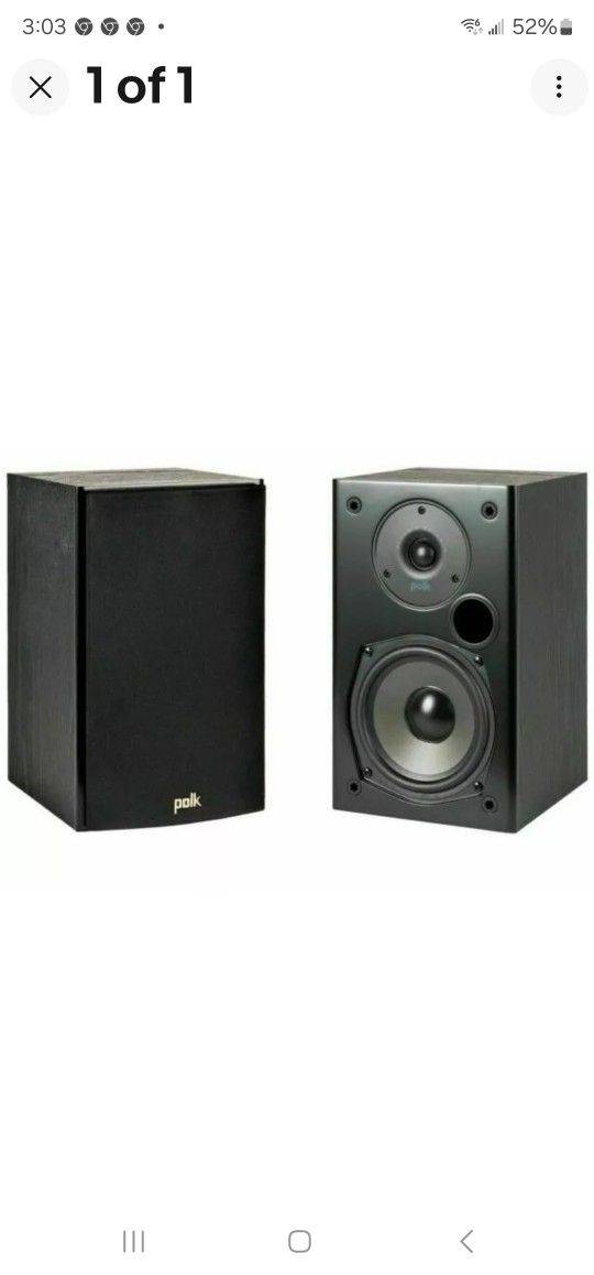 Polk T1 Speakers