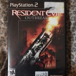 Resident Evil Outbreak PS2 