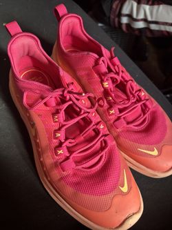 pink Coral And Orange Nike Shoes