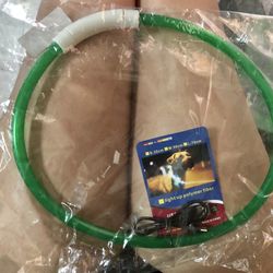 New Pet Led Glow Collar Color:Green  can be cut to any size to fit your pet's neck size, 