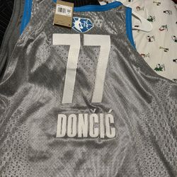 Luka all Star Jersey (no Dallas Or mavs So La fan Can Wear) 75th Anniversary 
