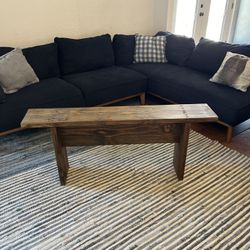 Two Wooden Benches