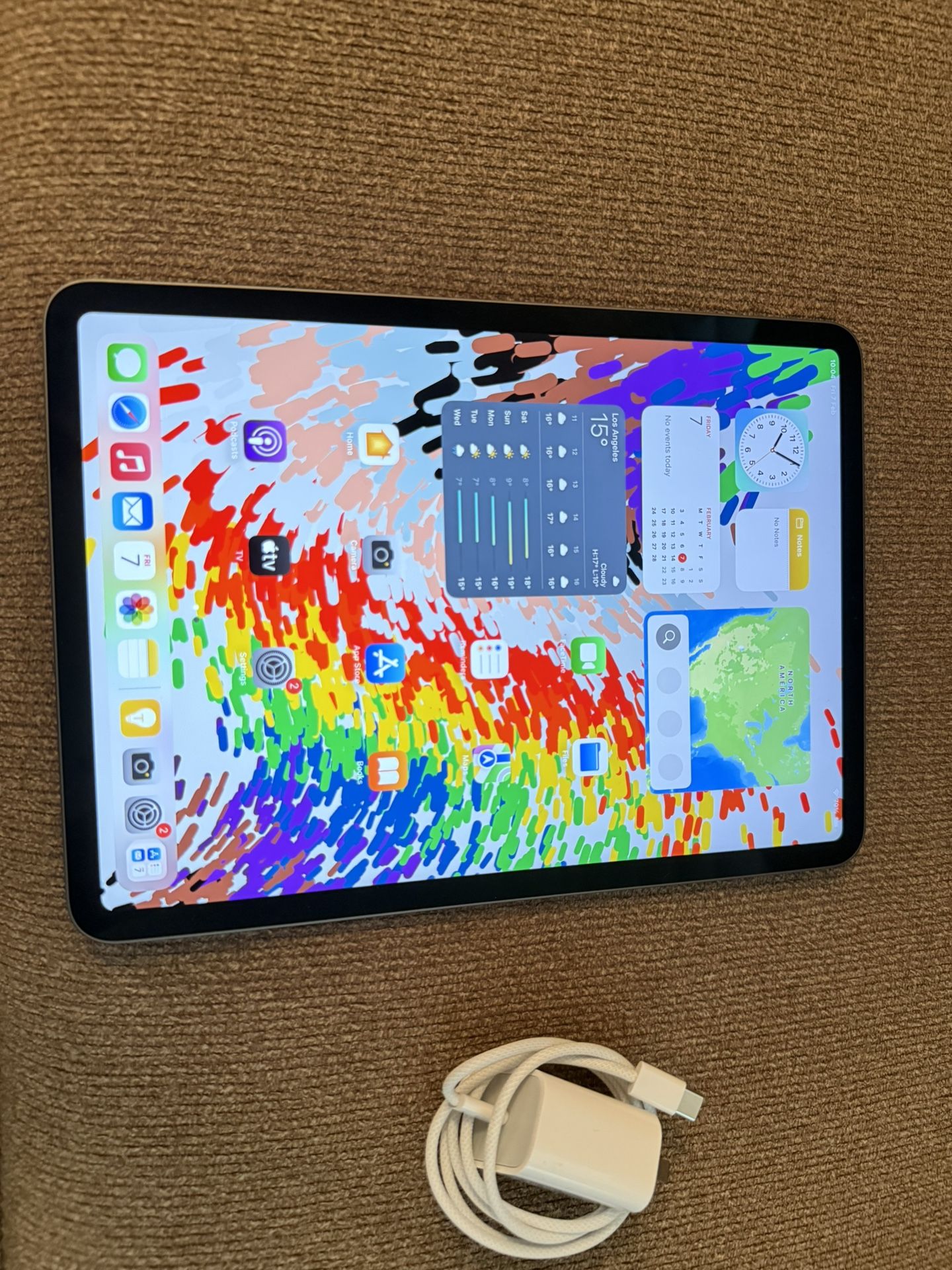 iPad Pro 11” 3rd generation, M1, 128gb, 6 Battery Cycles , 100% Battery Life