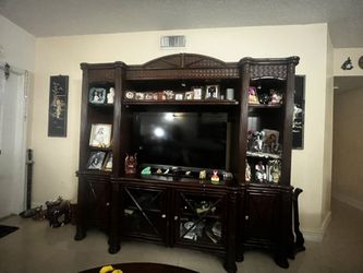 Entertainment Center  Real Wood