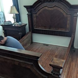 Queen bed frame 