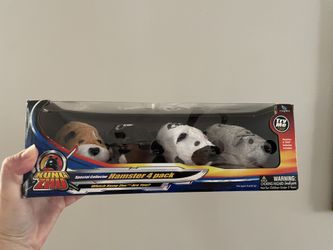 RARE NEVER OPENED  Kung Zhu Special collector Hamster 4 pack   MAKE AN OFFER 