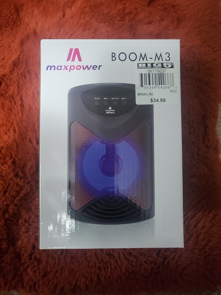 Bluetooth Speaker  With Led Lights