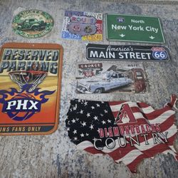 Garage Signs Decorations