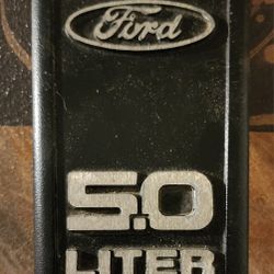 Ford Mustang 5.0 Engine Emblem