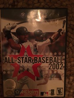 Nintendo GameCube all star baseball 2002