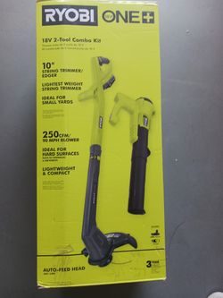 18v Ryobi Weed Eater Blower Combo