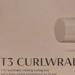 T 3  Curlwrap  With Speed Wrap Technology. 