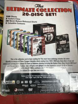 Three Stooges DVD Set