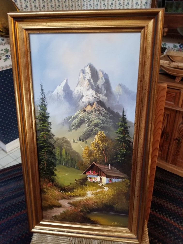 German Oil Painting
