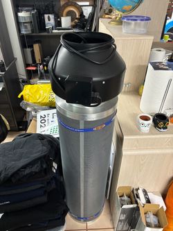 Can-lite carbon filter and tornado inline fan