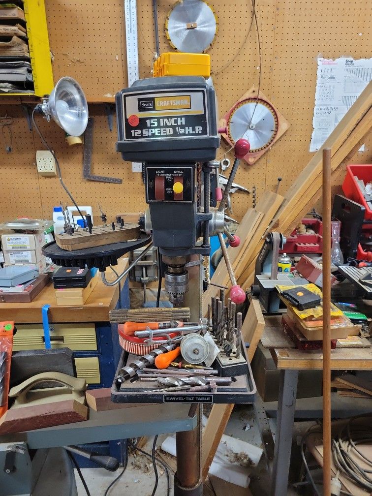 Craftsman Drill Press With 5 Foot Stand