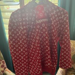 LV Louis Vuitton Supreme  Hoodie 