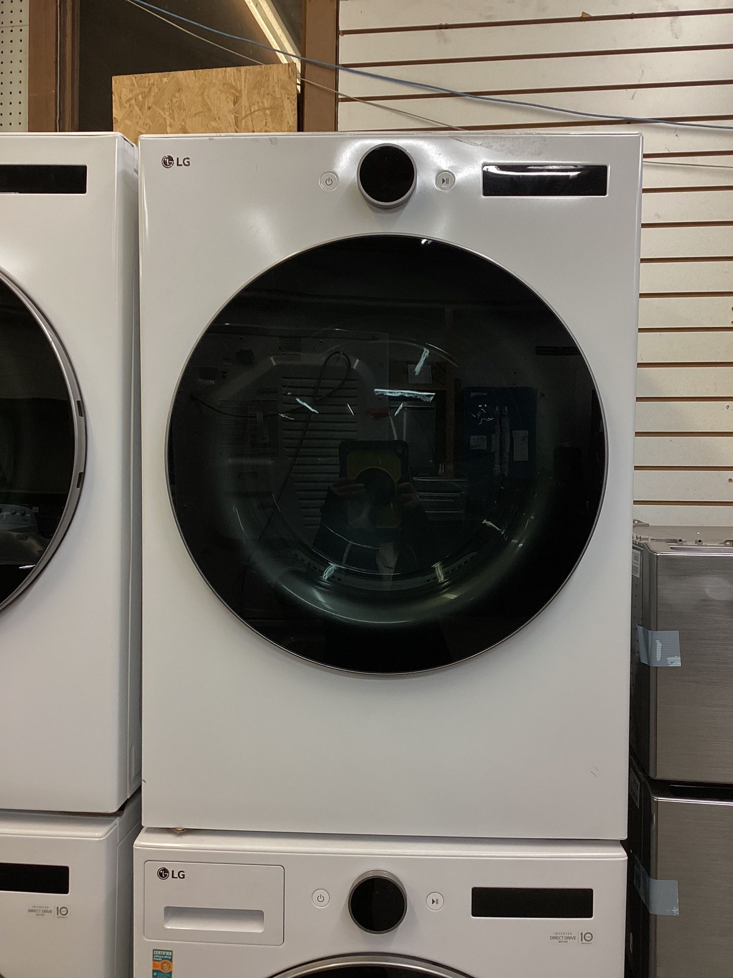 LG Smart Front Load Electric Dryer