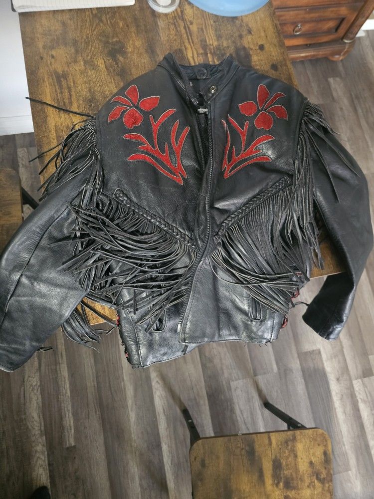 Leather Jacket (Small Size) 