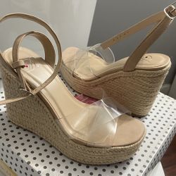 Tan Wedges