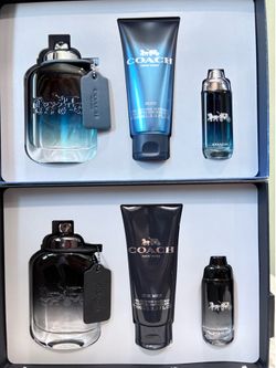 Coach Black / Blue Perfumes Gift Sets