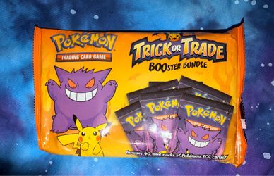 Nintendo Pokémon TCG BOOster Trick Or Trade Trading Card Game - 120 Cards 2022