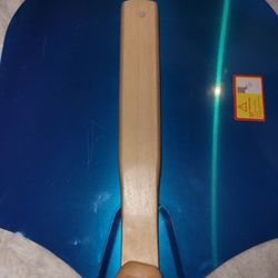 Metal Pizza Peel 12 Inch with Cutter and Pizza Box: Pizza Spatula Paddle, Slide Pizzas onto a Hot Stone Easily -Pizza Accessories and Supplies - Shove