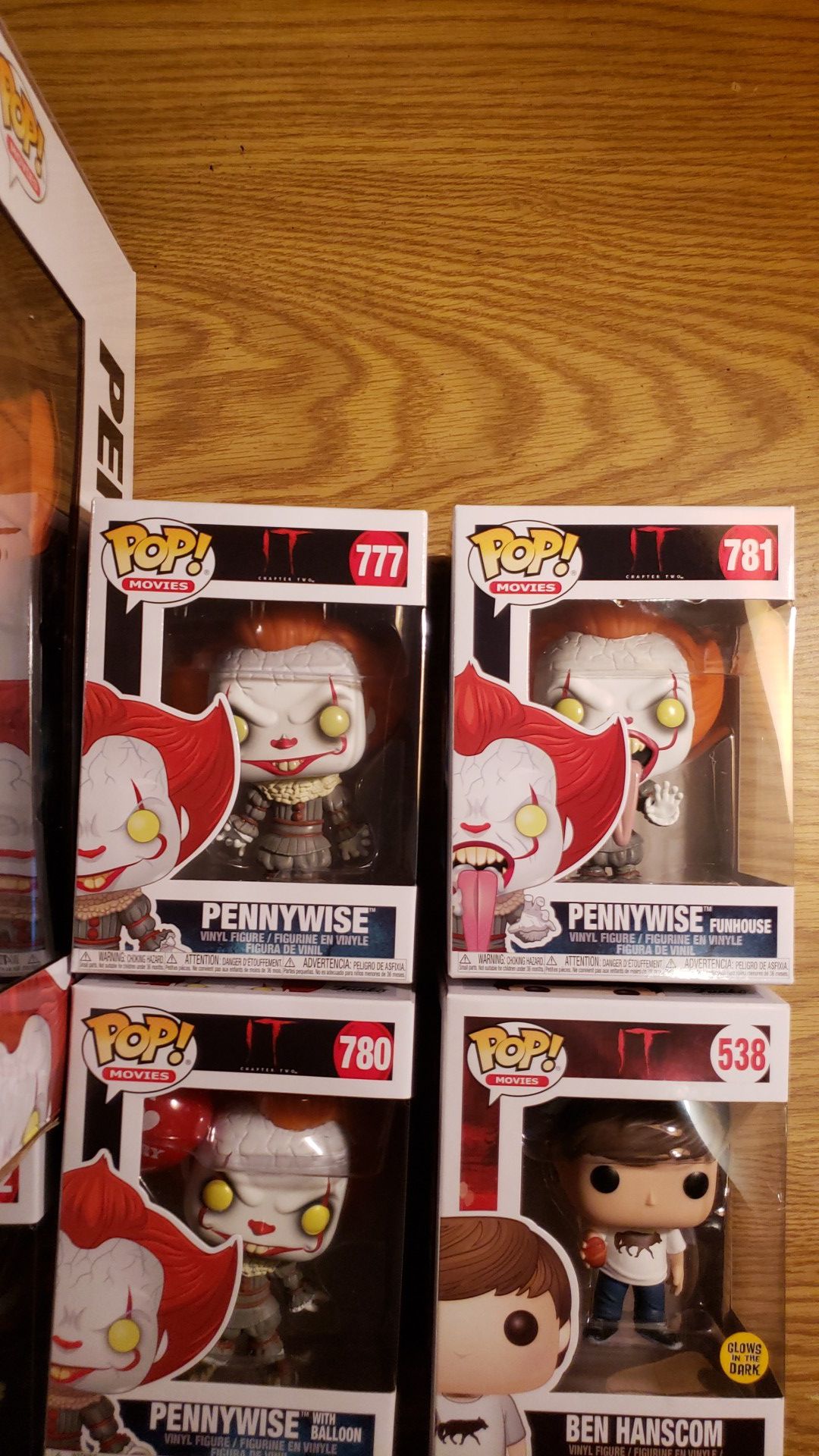 Funko IT chapter 2 funko pops and others Lot