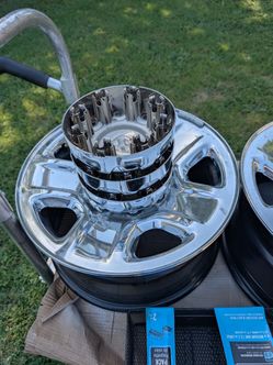 Ram chrome rims
