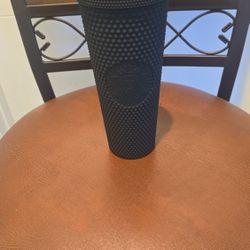 DISNEY 50th Anniversary Geometric  Starbuck SB Tumbler with Straw Matte Black 24oz Brand new 
