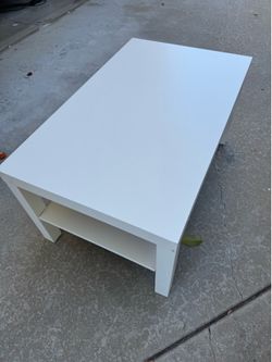 IKEA small coffee table white