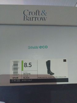 Croft & Barrow Knee Boots