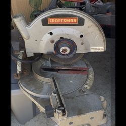 Craftsman Single Bevel Sliding Meter Saw