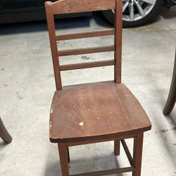 Child’s Solid Wood Chair