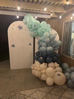 Backdrop With Balloons 