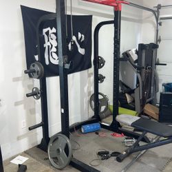 Weider Pro 7500 Pro Squat And Bench Rack