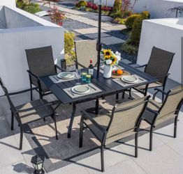 Brand new Sour Citrus 7-Piece Patio Dining Set