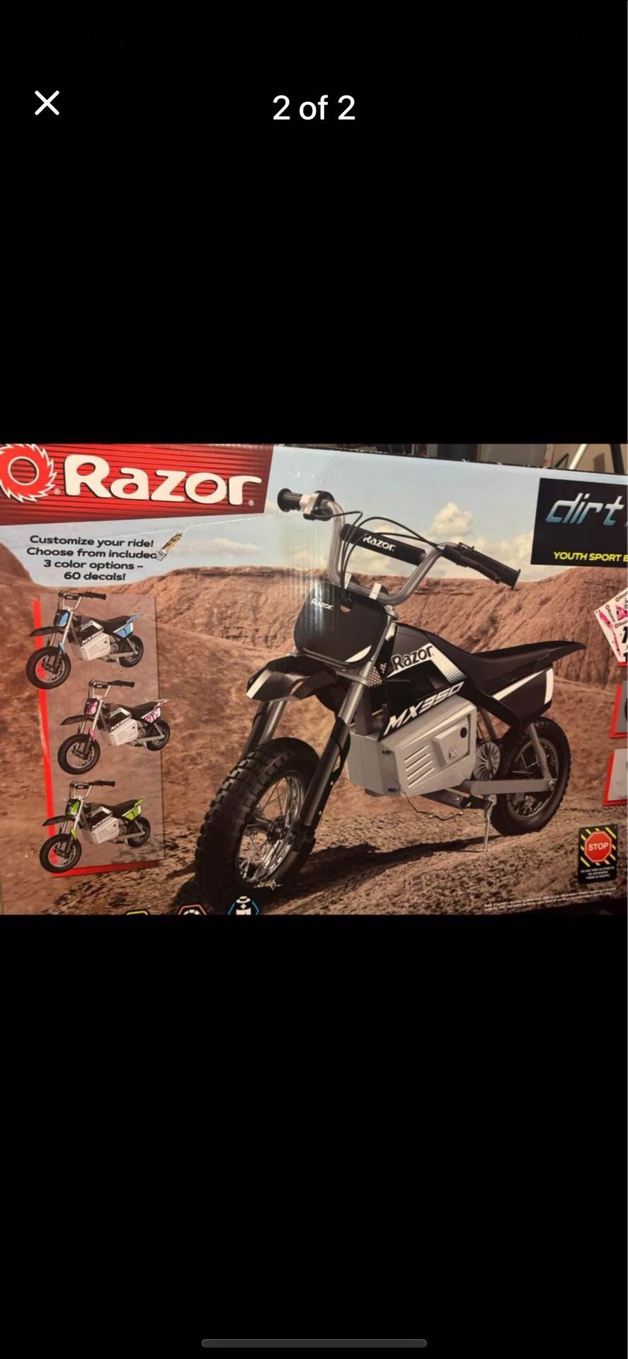 Razor motor bike