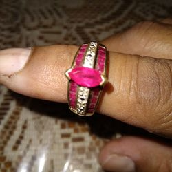 Gold Ruby Ring