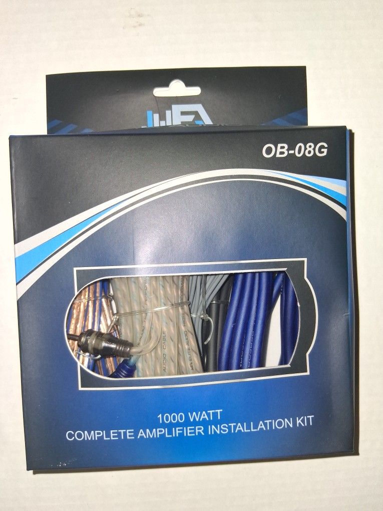 Elite Audio 8 Gauge Amp Kit New In The Box