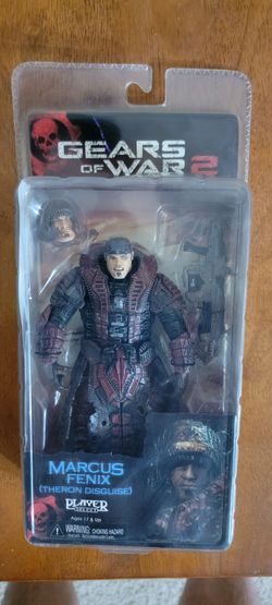 Gears Of War 2 Theron Disguise Marcus Fenix Series 4 Action Figures