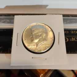 1) 1969-D Kennedy Half Dollar For Sale
