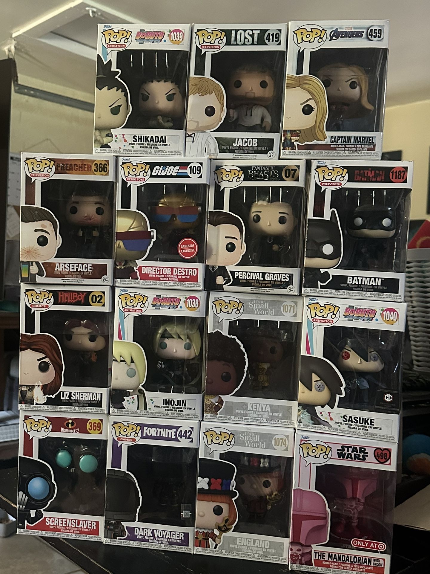 Funko Pop Lot All For $60 Or $5 Each